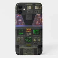 Dashboard van het luchtvaartvliegtuig