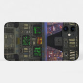 Dashboard van het luchtvaartvliegtuig Case-Mate iPhone case (Achterkant (horizontaal))