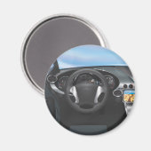 Dashboard van sportauto magneet (Voorkant / Achterkant)