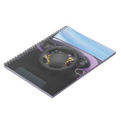 Dashboard van sportauto notitieboek (Linkerzijde)