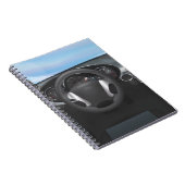 Dashboard van sportauto notitieboek (Rechterzijde)