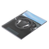 Dashboard van sportauto notitieboek (Linkerzijde)