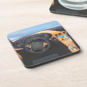 Dashboard van sportauto onderzetter (Linkerzijde)