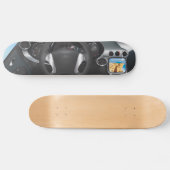 Dashboard van sportauto persoonlijk skateboard (Horizontaal)