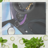Dashboard van sportauto theedoek (Gevouwen)