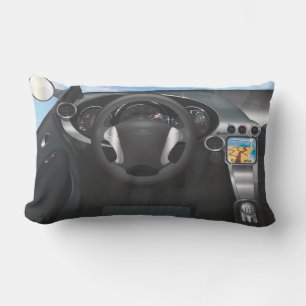 Dashboard van sportwagen kussen