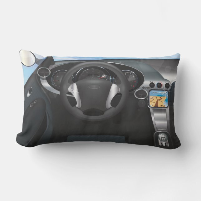 Dashboard van sportwagen kussen (Voorkant)