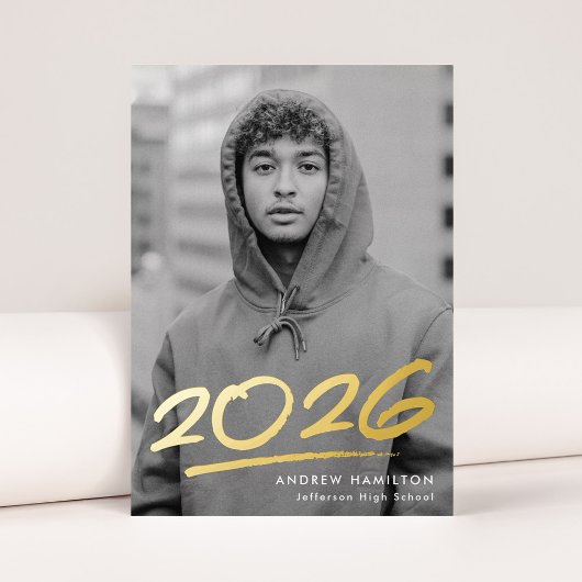 Dashed 2025 Folie Foto Afstuderen Aankondiging