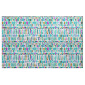 DASHED Colorful Stripe Boho Waterverf Patroon Stof (Fat Quarter)