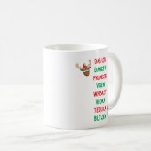 Dasher Dancer Koffiemok (Voorkant rechts)