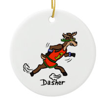 Dasher/Dancer Ornament
