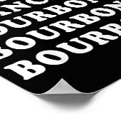 Dasher Dancer Prancer &amp; Bourbon &amp; Bourbon  Poster (Hoek)
