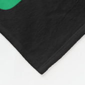 Dasher Dancer Prancer & Bourbon Funny Christma Fleece Deken (Hoek)