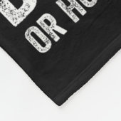 Dasher Dancer Prancer And Bourbon Christmas Xmas H Fleece Deken (Hoek)