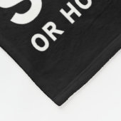 Dasher Dancer Prancer And Bourbon Whiskey Funny Ch Fleece Deken (Hoek)