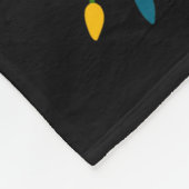 Dasher Dancer Prancer Bourbon Christmas Funny Holi Fleece Deken (Hoek)