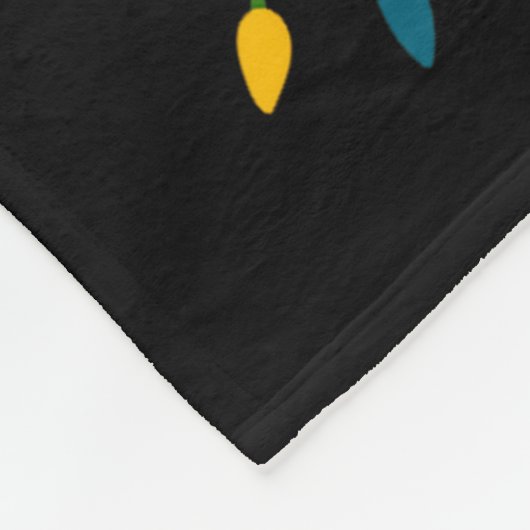 Dasher Dancer Prancer Bourbon Christmas Funny Holi Fleece Deken (Hoek)