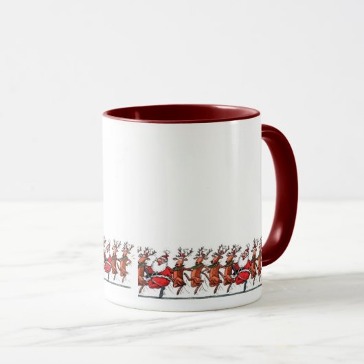 Dasher, Dancer, Prancer, Santa? Mok (Voorkant rechts)