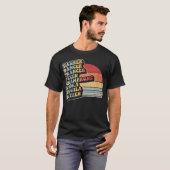 Dasher Dancer Prancer Vixen Champagne Vodka Tequil T-shirt (Voorkant volledig)
