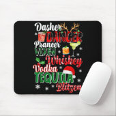 Dasher Dancer Prancer Vixen Moscato Vodka Tequila Muismat (Met muis)
