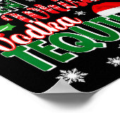 Dasher Dancer Prancer Vixen Moscato Vodka Tequila Poster (Hoek)