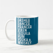 Dasher Dancer Prancer Vixen Tequila Rum Vodka And  Koffiemok (Links)