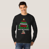 Dasher Dancer Prancer Vixen  Tequila Rum Vodka Whi T-shirt (Voorkant volledig)