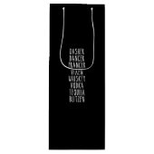 Dasher Dancer Prancer Vixen Whiskey Vodka Tequila Wijn Cadeautas (Voorkant)