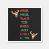 Dasher Dancer Servet (Voorkant)