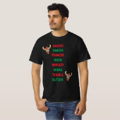 Dasher Dancer T-shirt (Voorkant volledig)