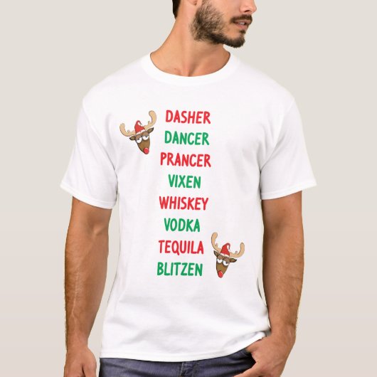 Dasher Dancer T-shirt (Voorkant)