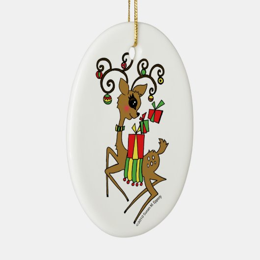 Dasher Keramisch Ornament (Rechts)