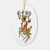 Dasher Keramisch Ornament (Links)