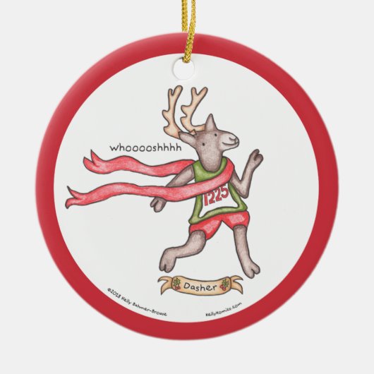 Dasher Ornament (Voorkant)