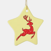 DASHER - ORNAMENT in kleuren (Rechts)