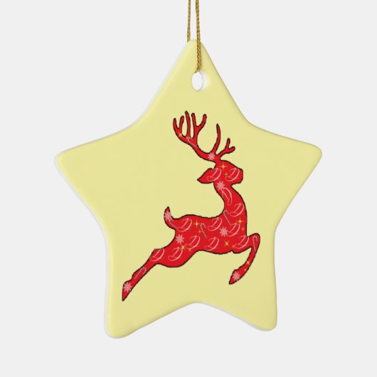 DASHER - ORNAMENT in kleuren (Rechts)