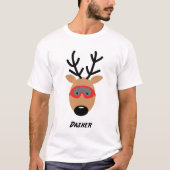 Dasher Reindeer T-shirt (Voorkant)