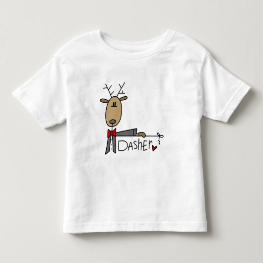 Dasher Reindeer Tshirts en Gifts (Voorkant)