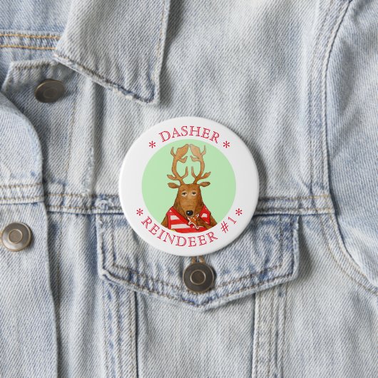 DASHER RENDIER Ronde Pin Button (In situ)