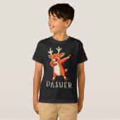 Dasher Santas Reindeers Family Matching Outfit Chr T-shirt (Voorkant volledig)