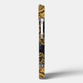 Dashford Royal Elegant Barok Monogram Stoer Case-Mate iPhone Case (Achterkant / Links)
