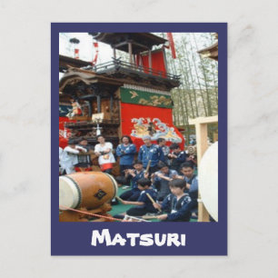 dashi, Matsuri Briefkaart