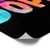 Dashiki Color Unalogetically Melanin Christmas Gif Poster (Hoek)