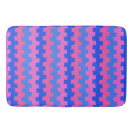 Dashing Blue en Pink Chemistry Bath Mat