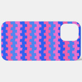 Dashing Blue en Pink Chemistry Case-Mate iPhone Case (Achterkant / Rechts)