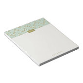 Dashing Boho Ikat Zig Zag Pattern Notitieblok - Gr (Schuin)