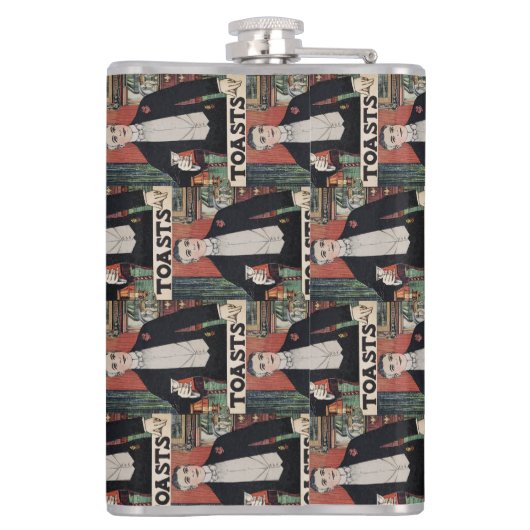 Dashing Dandy Victoriaans Gentleman Heupfles (Achterkant)