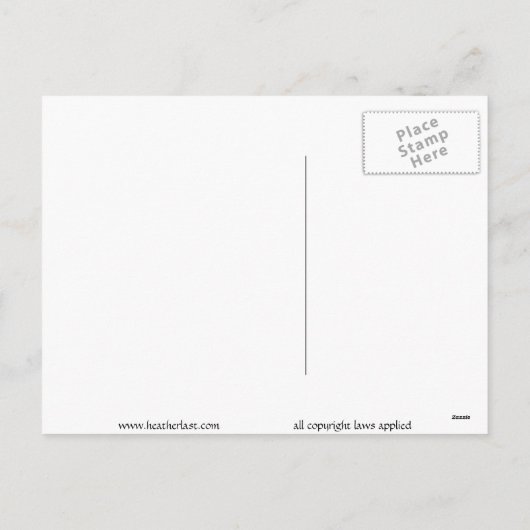 Dashing door de sneeuw feestdagenkaart (Achterkant)