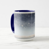 "Dashing door de sneeuw!" Koffie/thee-Mok Mok (Voorkant links)