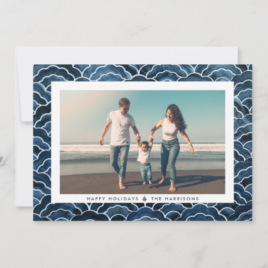 Dashing door het zand | Fotocollage-Kaart (Achterkant)